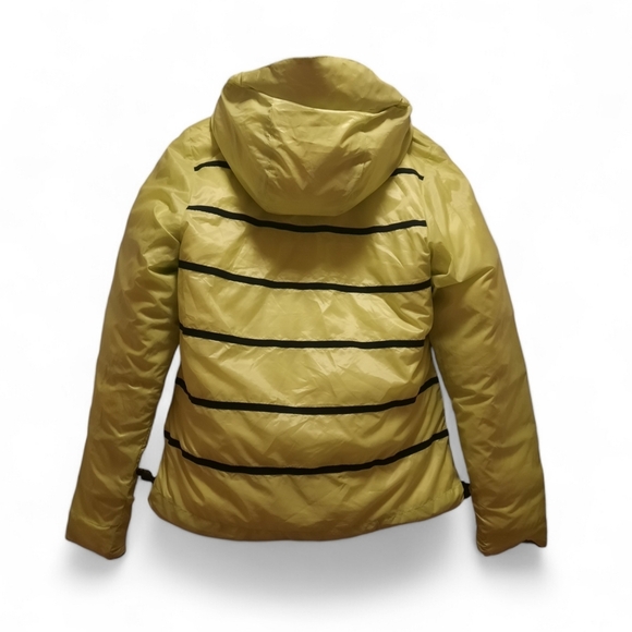 Luxury Swiss JET SET Goose Down Reversible Performance Ski Jacket Puffer Coat - Picture 10 of 16